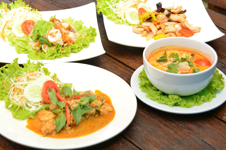 Variety of Thai Dishes